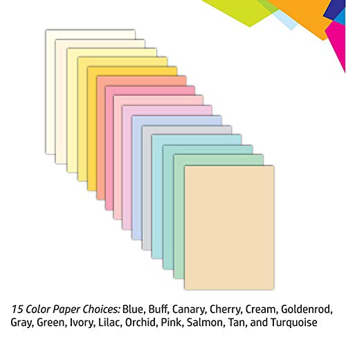 Image of Hammermill Colored Paper, 20 lb Green Printer Paper, 8.5 x 11-1 Pallet, 40 Cases (200,000 Sheets) - Made in the USA, Pastel Paper, 103366P