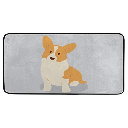 Tapis de cuisine antidérapant Corgi idéal devant l'évier pour le confort - 2