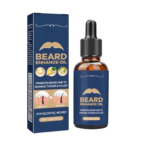 YANINEE 30 ml Bartwuchsmittel Männer, Bart Wachstum