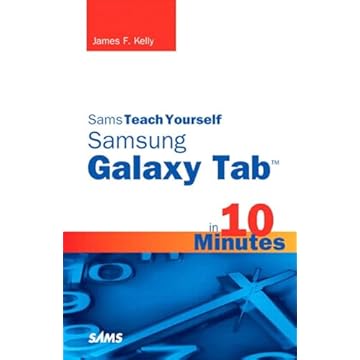 Sams Teach Yourself Samsung GALAXY Tab in 10 Minutes (Sams Teach Yourself -- Minutes) (English Edition)