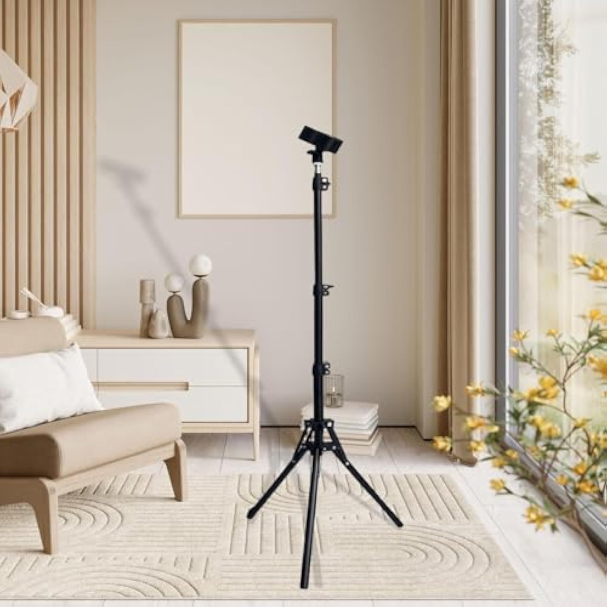 Adjustable Hair Dryer Stand, Portable Tripod