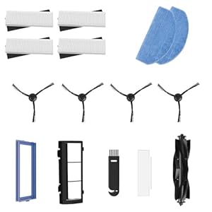 Tikom Brush & Filters Accessories Kit for Robotic Vacuum Cleaner for G8000/G8000 Pro Robot Vacuum Cleaner