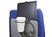 The Airhook - Beverage & Universal Device Holder for Airline Travel - Take Back Your Airline Seat Space! (Jet Black)