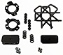 Truxxx 705060-3' Front & 1.5' Rear Lift Kit Compatible with 2005-2021 Nissan Frontier 2wd and 4x4 (4wd) ~ all models and trim levels including Pro-4X