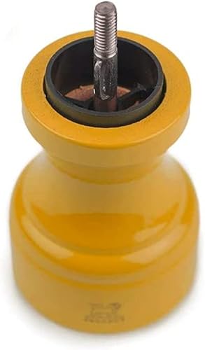 Miniatura 3 de Peugeot Bistro - Molinillo de pimienta manual de 4 pulgadas, grosor ajustable, molienda de acero inoxidable, prellenado con granos de pimienta