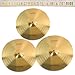 Seteol Seteol Low Volume Cymbal Pack Drum Set, 2 x 14