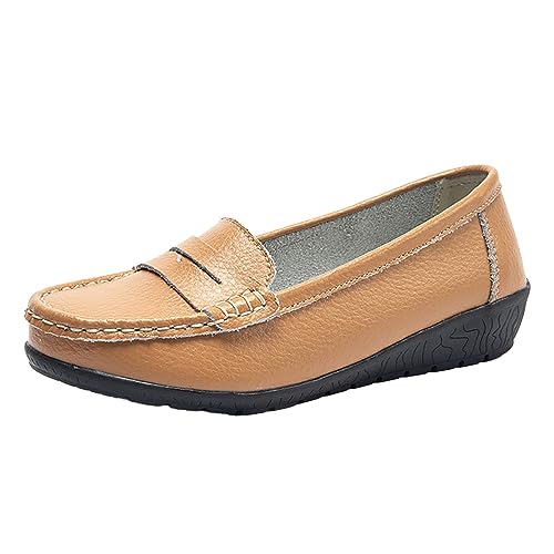 Loafer ballerines plates contre la fatigue des pieds pour femmes actives