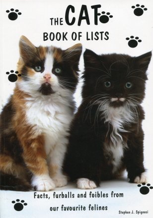 THE CAT BOOK OF LISTS PB