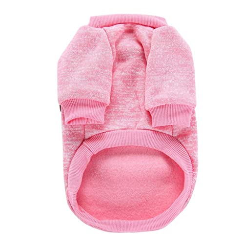 Image of Dog Sweaters for Small Dogs, Soft Fleece Puppy Clothes, Warm Winter Coat
