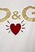 Dolce & Gabbana White Cotton with D&G Logo T-Shirt (8)