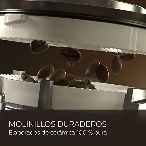 Saeco GranAroma Deluxe Cafetera Superautomática - Wi-Fi Integrado, 18 Variedades de Café, Pantalla Táctil Intuitiva, 6 Perfiles de Usuario, Molinillo de Cerámica (SM6685/00) - imagen 6