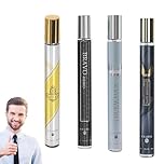 Premium Men's Perfume Gift Set,4x35ml Long-Lasting Eau de Parfum,Cologne for Men,Mens Mini Fragrance Gift Sets,Mens Body Spray,Luxury Cologne & Aftershave Combo Valentine Birthday Christmas