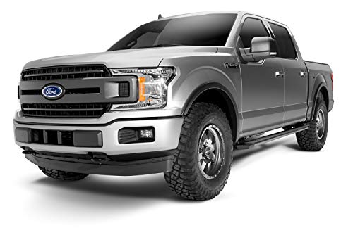Bushwacker OE Style Factory Rear Fender Flares | 2-Piece Set, Black, Smooth Finish | 20096-02 | Fits 2015-2020 Ford F-150 Styleside