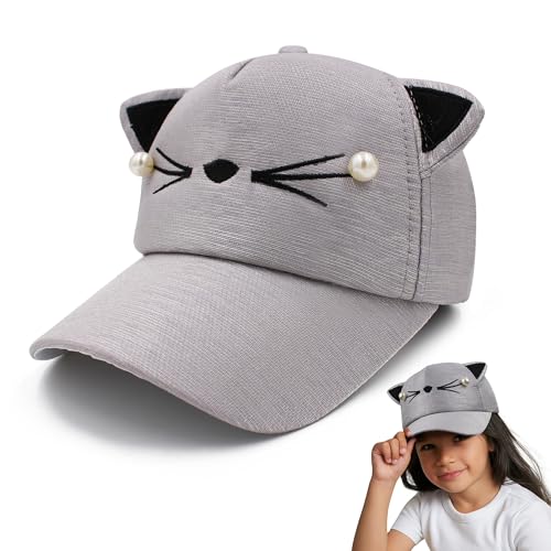 Image of VRITRAZ Kids Unisex Baseball Cap for Boys & Girls | Multiple Design, Adjustable Strap | Casual Cap (Age 4-12)
