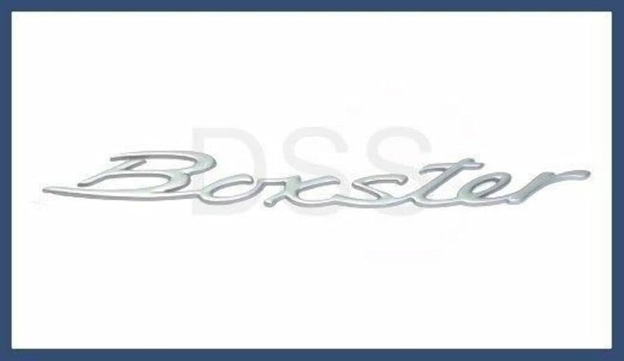 ポルシェ純正986ボクスタートランクエンブレム Amazon.com: BOXSTER Badge. Porsche 986 / 987 (Black BOXSTER