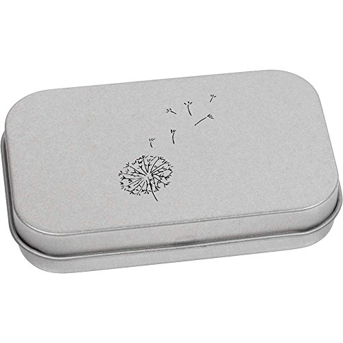 80mm 'Dandelion Seeds' Metal Hinged Tin/Storage Box (TT00055517)
