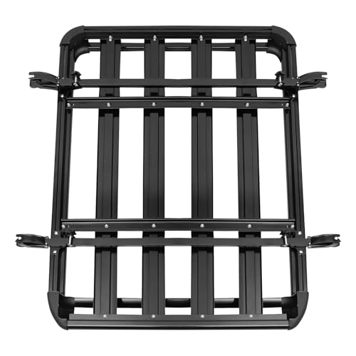 Baca coche universal de aluminio para SUV y automoviles portaequipajes resistente 7