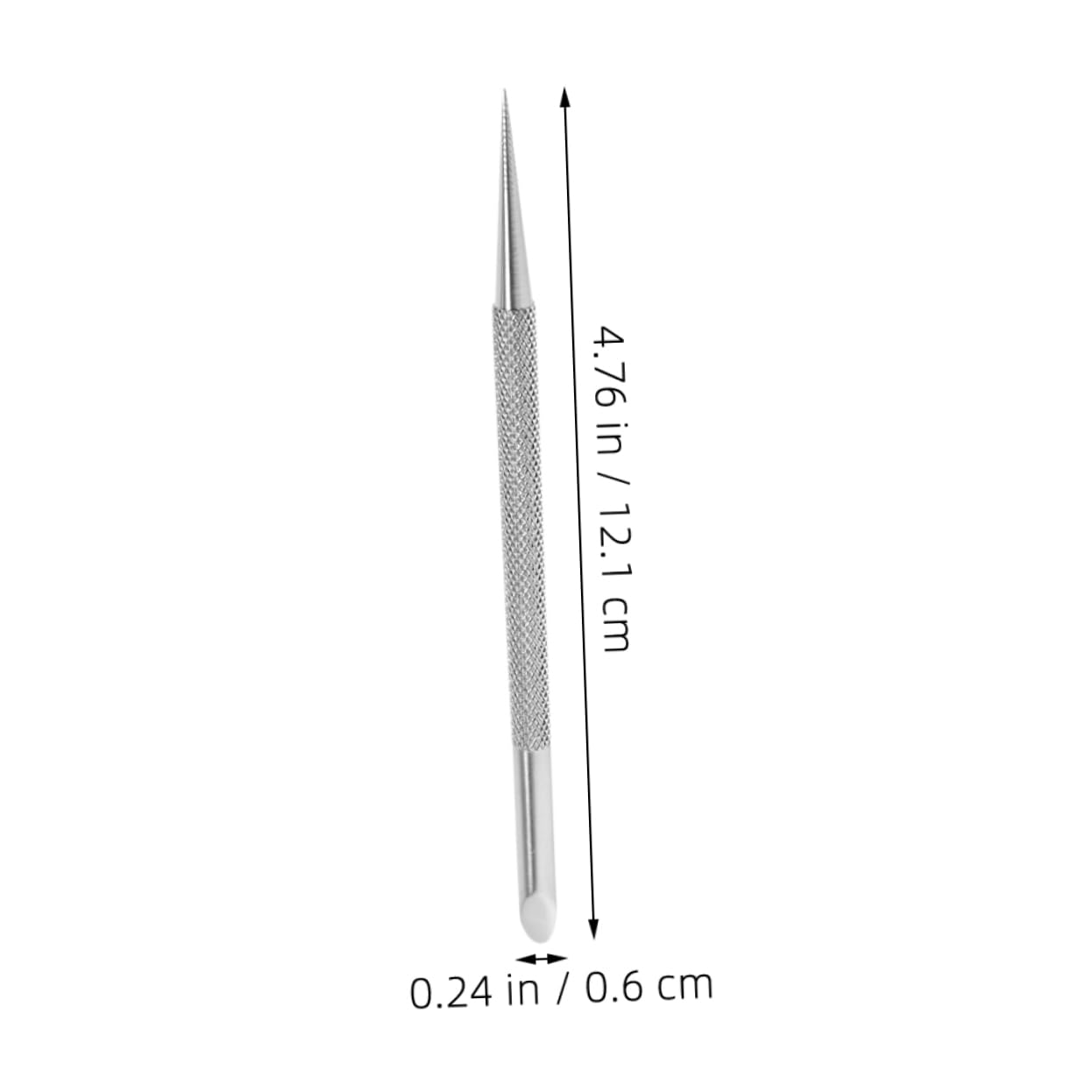 Cuticle Pusher and Nail Dotting Tool Set 4pcs Stainless Steel