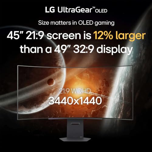 LG 45 inch UltraGear OLED monitor