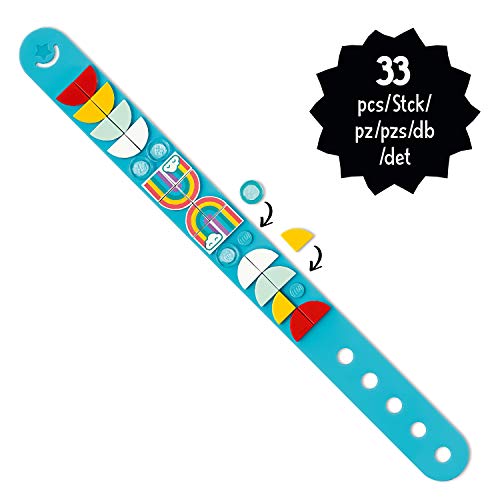 Image of Lego DOTS Rainbow Bracelet 41900 Kit