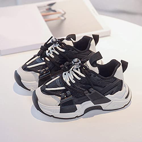 sfdgfhyf Kids Tennis Shoes Spring Summer Children Sports Boys Run Shoes Flat Light Mesh Breathable Comfortable Solid Shoes2