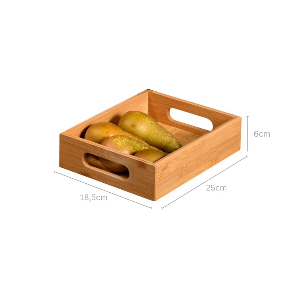 Kesper | regał kuchenny, materiał: bambus, wymiary: 39,5 x 26 x 35,5 cm, kolor: brązowy | 58851 13