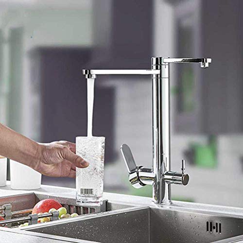 Filtre à eau potable robinets 3 voies mitigeur cuisine chrome b pont