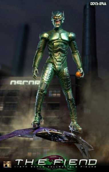 TOYS ERA The Fiend 1/6 アクションフィギュア PE007 TOYS ERA 1/6 Scale The Fiend PE007A Green Goblin Figure 12