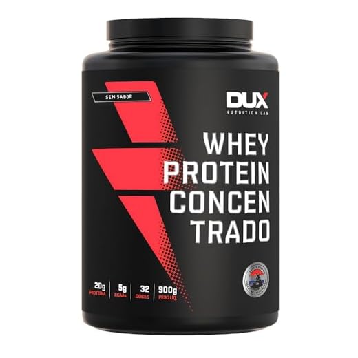 Whey Protein Concentrado Pote (900G) - Sem Sabor (neutro), Dux Nutrition