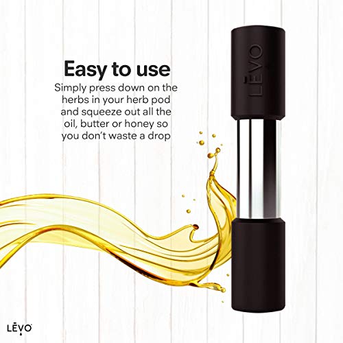 LĒVO Herb Press - Stainless Steel and Silicone Herb Press - Accessory for LĒVO I & LĒVO II - Extract Every Drop of Your LĒVO Herbal Infusions - Image 7