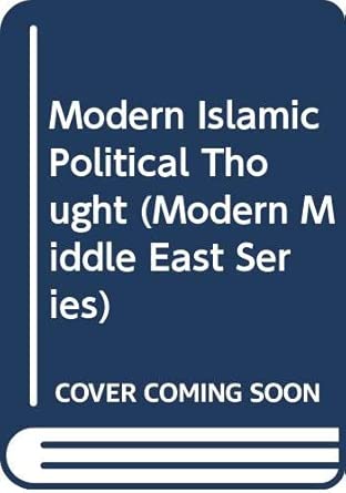 Modern Islamic Political Thought book cover