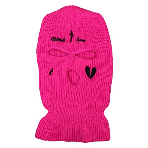 FitBest Balaclava de 3 furos cobertura de rosto inteiro tricotado inverno quente balaclava para home