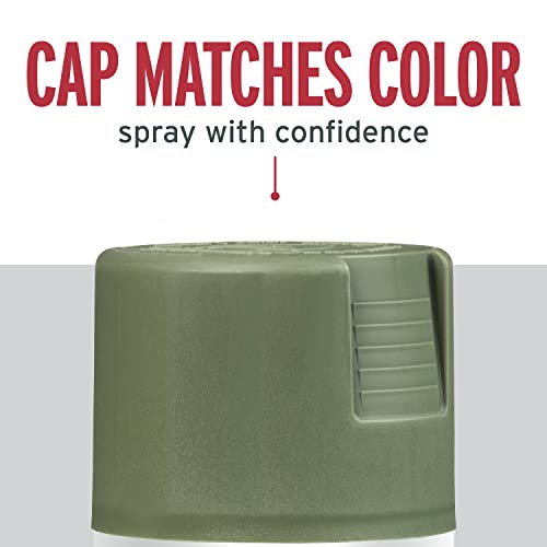 Image of Rust-Oleum 7737830 Stops Rust Spray Paint, 12 oz, Satin Spruce Green (Pack of 4)