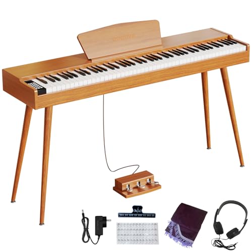 Doguva Digital Piano 88 Key Weighted Keyboard Progressive...