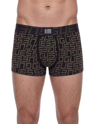 Guess Idol Boxer Trunk Pack para hombre en algodón elástico suave 6