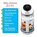 EVLA'S Baby Food Maker, Steamer, Blender, Baby Food Processor for Healthy Homemade Baby Food in Minutes, Touch Screen with 6 Reusable Food Pouches, Baby Registry Essential, White