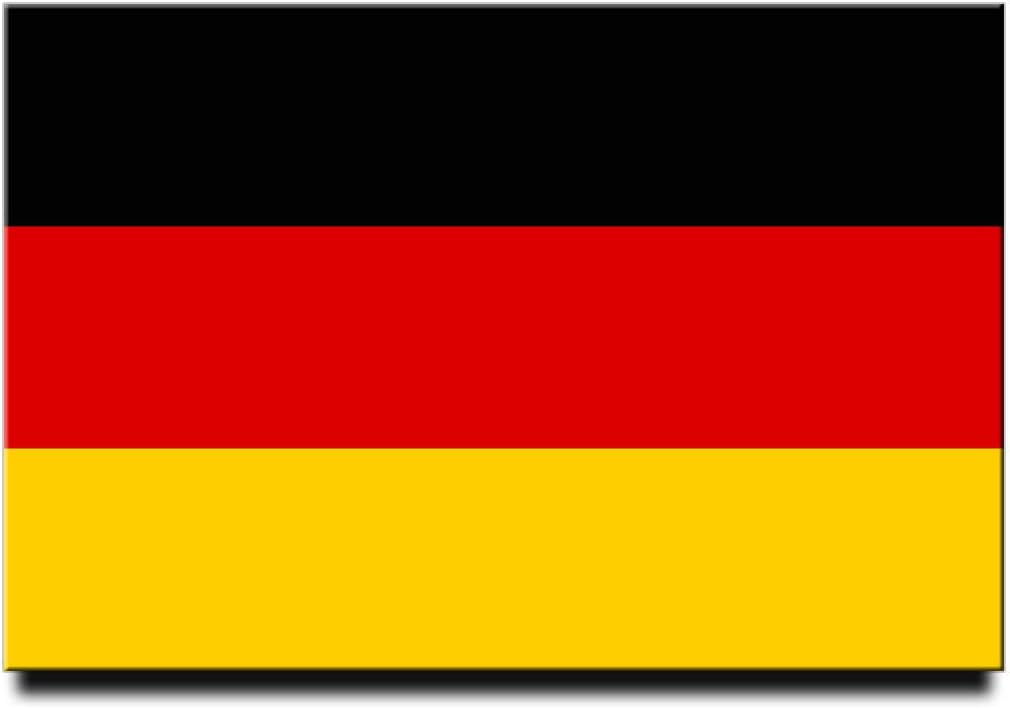 Germany Flag Fridge Magnet Berlin Travel Souvenir