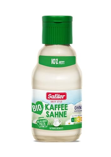 Saliter Bio-Kaffeesahne 10% Fett 165g
