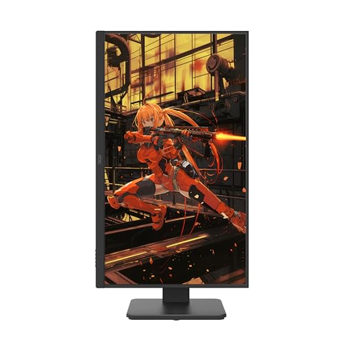 Image of AOC 27G15 27 inch Gaming Monitor, Full HD 1920x1080, 180Hz 1ms, 1x HDMI 2.0, 1x Display Port, AMD FreeSync, HDR10, Pivot & Height Adjustable, Console Gaming Ready, 3-Year Zero-Bright-Dot