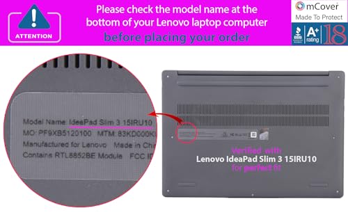 Coque Lenovo IdeaPad Slim 3 15IRU10 rose pour protéger mon ordinateur des rayures de sac