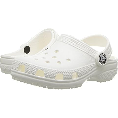 Crocs Kids Classic K Clogs in White Cover