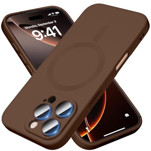 X-level für iPhone 16 Pro Hülle, Kompatibel mit MagSafe, Handyhülle iPhone 16 Pro Case, Kameraschutz Vollständiger, Stoß...