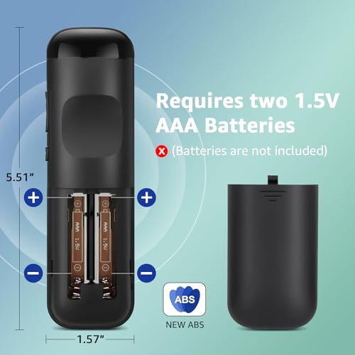 Image of (2+2 Packs) Replacement Remote Control for Roku TV with Silicone Cover, Universal Remote for TCL /Hisense /Onn /Westinghouse /Philips Roku Smart TVs (Not for Roku Stick /Box)