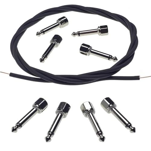 Kit Evidence Audio Monorail câblage pedalboard sans soudure avec 8 fiches coudées