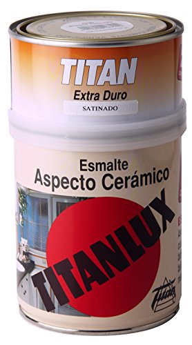 Titan 4200 - Esmalte ceramica Titanlux aspecto ceramico blanco brillante 750 ml