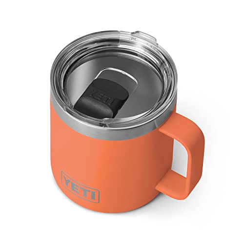 YETI Rambler Tasse, 400 ml, vakuumisoliert, Edelstahl mit MagSlider-Deckel, High Desert Clay
