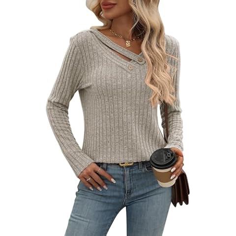 Flikity Women's Plus Size V Neck Jumper Cover