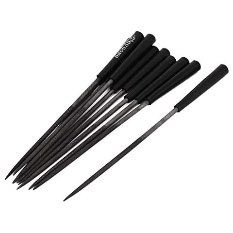 Uxcell 3mm Plastic Coated Handle Rasp File Set Cover
