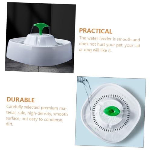 Fuente automática para agua de gato GANAZONO blanca miniatura 6
