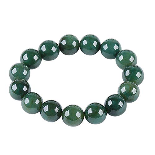 Jade birman naturel cargo avec ces bracelets de perles grêle de glace hommes femmes